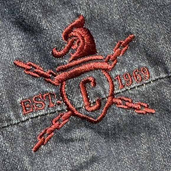 Coogi Baggy Jeans 42x35 Dark Wash Streetwear Hip Hop Denim - Picture 5 of 12